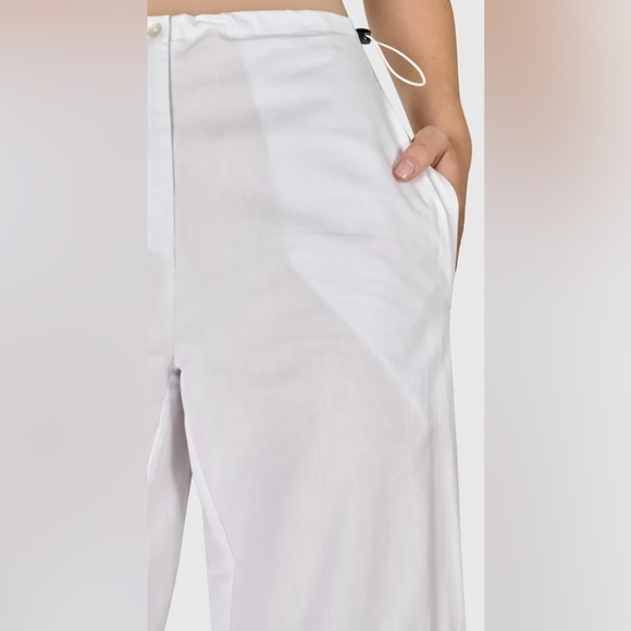 NWT URBAN LUDLOW CARGO PANTS, WHITE - Picture 6 of 15